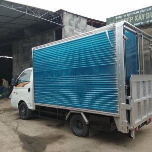Hyundai Porter H150 Thùng Kín Bửng Nâng Hạ