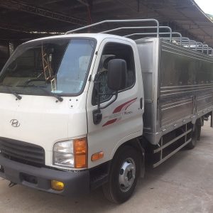 Hyundai Mighty N250SL Thùng Bạt Bửng Nâng
